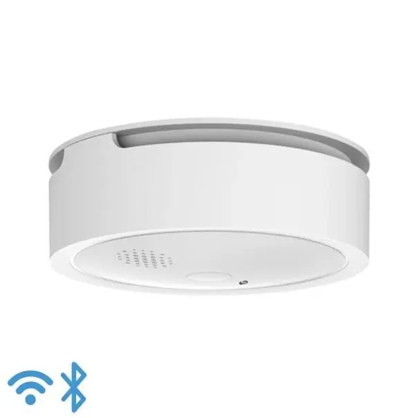 Víkendová Akce SHELLY Plus Smoke Alarm Detektor kouře se zvukovým, světelným alarmem, WiFi