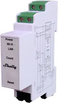 SHELLY ELEKTROMĚR PRO 3EM-3CT63 63A 3-FÁZ 1XRJ45 VČ. 3 SVOREK 63A WIFI LAN BLUETOOTH Přímo Od Výrobce