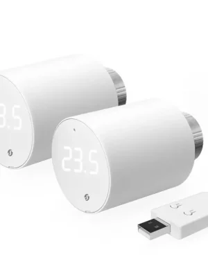 SHELLY BLU TRV 2-Pack + BLU Gateway Gen3 - 2ks termostatická radiátorová hlavice s 1ks bránou (Bluetooth) Expresní Doručení