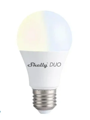 Nízká Cena SHELLY Duo E27 - WW/CW Stmívatelná žárovka, Wi-Fi, 9W, IP20