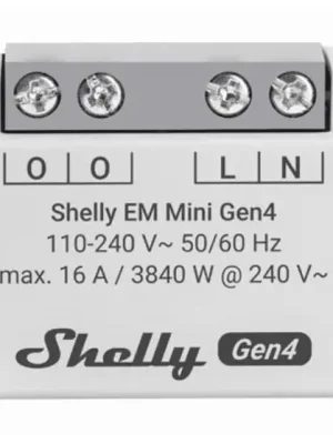 SHELLY MODUL SPÍNACÍ EM MINI GEN4 Nová Kolekce