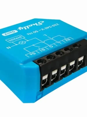 Výprodej SHELLY MODUL SPÍNACÍ 1KANÁLOVÝ BEZ POTŘEBY NEUTRÁLNÍHO VODIČE WLAN BLUETOOTH SHELLY 1L GEN3