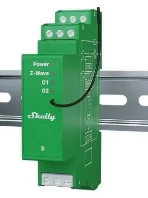 Odeslání Ihned SHELLY MODUL STMÍVACÍ NA DIN LIŠTU S MĚŘENÍM SPOTŘEBY 2KANÁLOVÝ Z-WAVE SHELLY WAVE PRO DIMMER 2PM