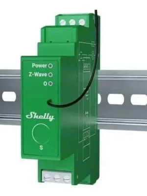 SHELLY MODUL STMÍVACÍ NA DIN LIŠTU S MĚŘENÍM SPOTŘEBY 1KANÁLOVÝ Z-WAVE SHELLY WAVE PRO DIMMER 1PM Originální