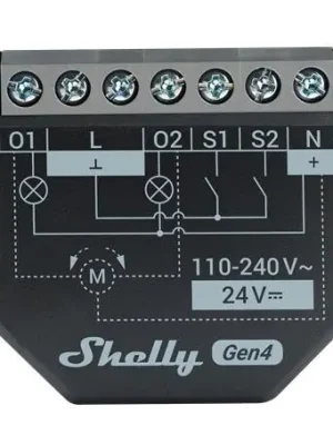 Kup Teď SHELLY MODUL SPÍNACÍ 2PM GEN4 S MĚRENÍM SPOTŘEBY 2KANÁLOVÝ 3800238070748