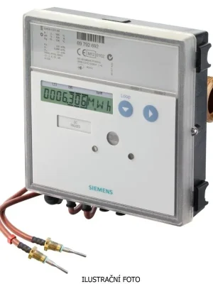 Must-Have SIEMENS UH50-A23 MĚŘIČ TEPLA 1,5M3/H, G 1INCH, 190MM, PN16 BATERIOVÉ NAPÁJENÍ