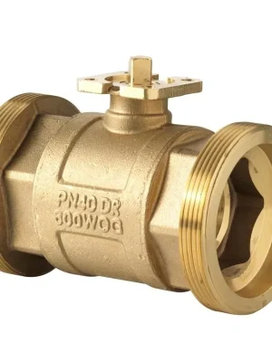 Nová Kolekce SIEMENS VAG60.40-68 PŘÍMÝ KULOVÝ ON/OFF VENTIL PRO UZAVŘENÉ OKRUHY, VNĚJŠÍ ZÁVIT, PN40, DN40