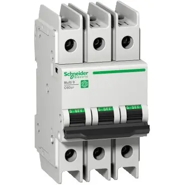 Nová Kolekce SCHNEIDER Jistič 3D/3 C60BP M9F43303