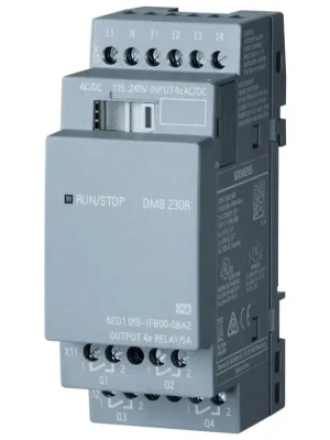 Vrácení Zdarma SIEMENS 6ED1055-1FB00-0BA2, LOGO! MODUL ROZŠ. DM8 230 R, 115/230VUC, POUZE PRO LOGO! 8