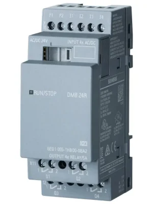 Nejlepší Cena SIEMENS 6ED1055-1HB00-0BA2, LOGO! MODUL ROZŠ. DM8 24R, 24V AC/DC POUZE PRO LOGO! 8