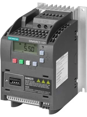 SIEMENS 6SL3210-5BE22-2CV0 MĚNIČ FREKV. V20 S 3F NAPÁJ. 3X380-480V 2,2KW, 4DI,2DO,2AI,1AO Cenová Bomba