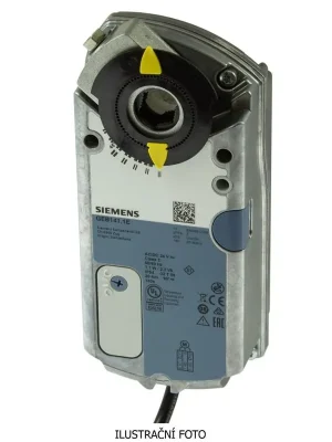 SIEMENS GEB161.1E POHON KLAPKOVÝ AC 24V, DC 24..48V, TOČ. ŘÍZENÍ DC 0/2..10V, 20NM, BEZ HAV.FUNKCE Odeslání Ihned