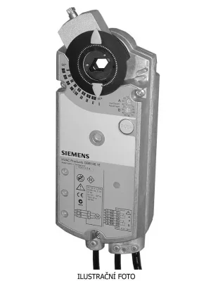 SIEMENS GIB331.1E POHON KLAPKOVÝ 230V, TOČ. 3-BOD, 35 NM, 150S Originální
