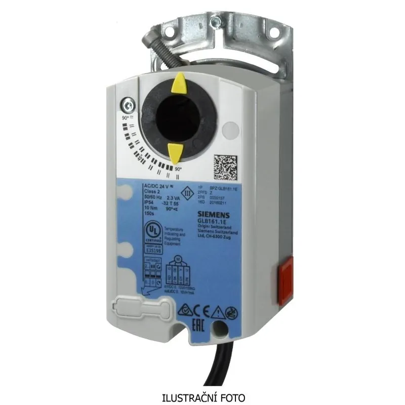 Nejprodávanější SIEMENS GLB141.1E POHON KLAPKOVÝ AC/DC 24V, TOČ., 2-BOD, 3-BOD, 10NM, BEZ HAV.FUNKCE