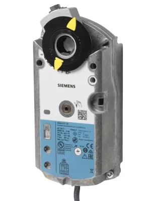 Omezená Nabídka SIEMENS GMA131.1E POHON KLAPKOVÝ 24V, TOČ. 3-BOD, 7 NM, HAV.FUNKCE