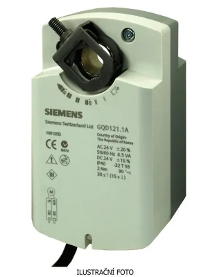 Jen Po Omezenou Doba SIEMENS GQD321.1A POHON KLAPKOVÝ 230 V, 2-BOD., 2 NM, HAV.FUNKCE