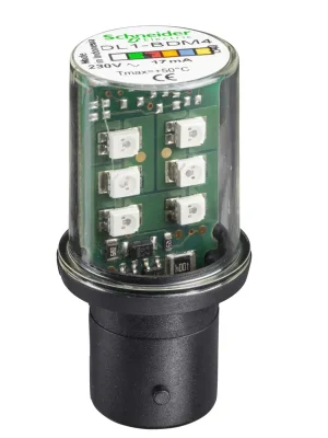 Pouze Dnes SCHNEIDER Dioda DL1-BDM8 LED modrá BA15 230V