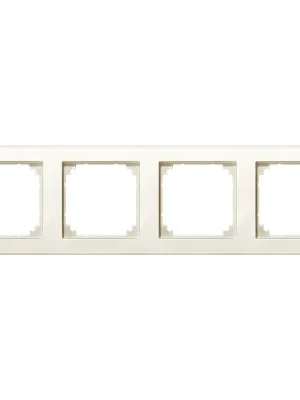 Odeslání Ihned SCHNEIDER Rámeček MERTEN M-Smart čtyř. white cream