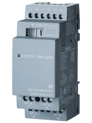 SIEMENS 6ED1055-1MB00-0BA2 LOGO! MODUL ROZŠ. DM8 12/24 R, 12-24VDC, POUZE PRO LOGO! 8 Vrácení Zdarma