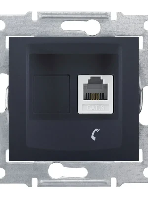 SCHNEIDER Zásuvka Sedna telef. RJ11 graphite Nakupujte Hned