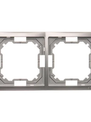 SIMON BASIC NEOS RÁMEČEK 2-NÁS. INOX BMRC2/21 Oblíbený