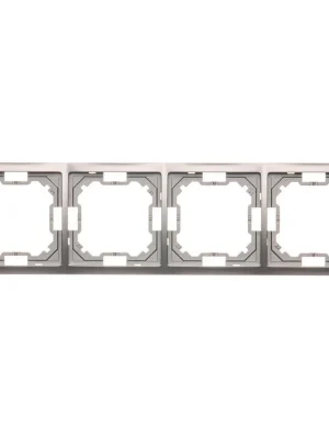 SIMON BASIC NEOS RÁMEČEK 4-NÁS. INOX BMRC4/21 Značkový