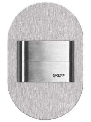 Autentický SKOFF SVÍTIDLO DUO RUEDA SHORT K/W BILA UŠLECHTILÁ OCEL