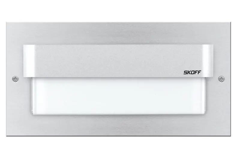 Autentický SKOFF SVÍTIDLO TANGO MAX G/WW ALUMINIUM/TEPLA BILA IP20