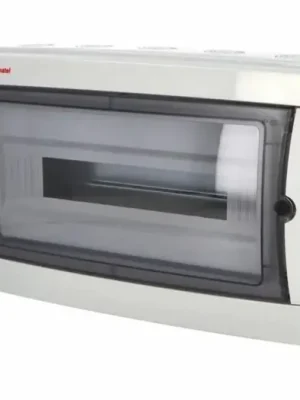 Venkovní rozvaděč na zeď FAMATEL Acqua 3918-TTB IP65 18 modulů průhledné dveře 39181 Akční Cena