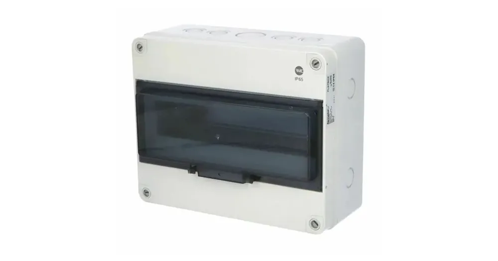 Venkovní rozvaděč na zeď FAMATEL FlatBOX 5913 IP65 13 modulů průhledné dveře 5913 Časově Omezené