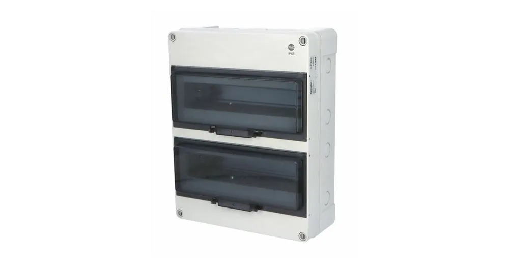 Venkovní rozvaděč na zeď FAMATEL FlatBOX 5926 IP65 26 modulů průhledné dveře 5926 Tovární Cena