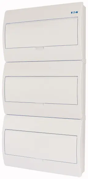 Levný EATON Skříň BC-O-3/54-TW-ECO, 54TE, na omítku, plastová dvířka, IP40