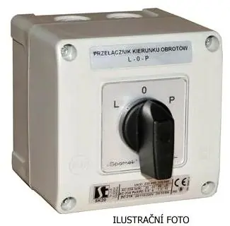 Spínač SPAMEL LK16R/3.8368 OB2 L-0-P 16A Cenový Hit