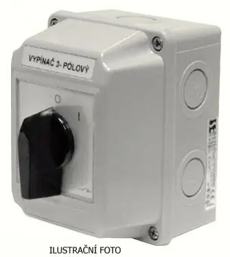 Cenově Výhodný Spínač SPAMEL LK25R/2.8211 OB2 3F 0-1 25A