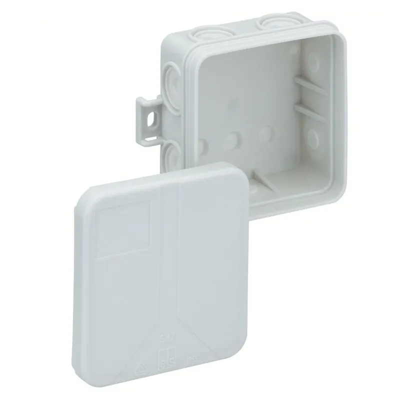 SPELSBERG SD 7-L KRABICE NA OM. PRÁZDNÁ 75X75X37MM IP55 ŠEDÁ S ÚCHYTY 33290701 Poslední Šance