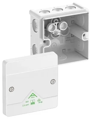 Levný Rozbočovací krabice Spelsberg Abox 025-L/W IP66 87x87x52mm prázdná bílá 80210001