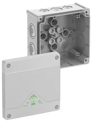 Ověřený SPELSBERG ABOX 060-L NEW KRABICE NA OM. PRÁZDNÁ IP66 ŠEDÁ 127X127X70MM 80640001