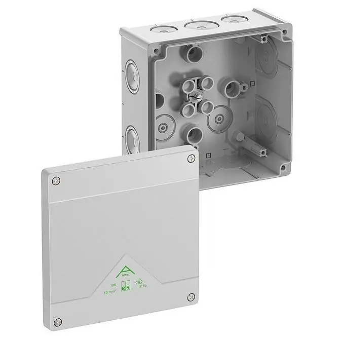 Rychlé Dodání SPELSBERG ABOX 100-L NEW KRABICE NA OM. PRÁZDNÁ IP66 ŠEDÁ 152X152X80MM 81040001