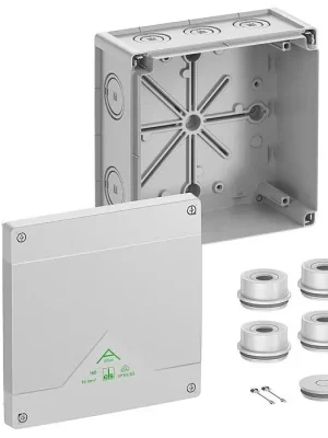 SPELSBERG ABOX 160-L NEW KRABICE NA OM. PRÁZDNÁ IP55/IP66 ŠEDÁ 182X182X90MM 81640001 Odeslání Ihned