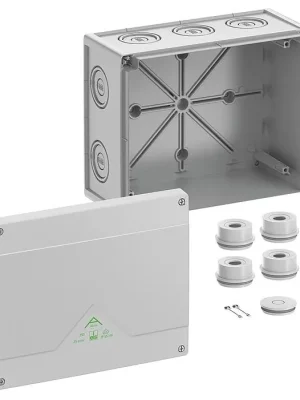 Novinka Rozbočovací krabice Spelsberg Abox 250-L IP55/IP66 252x202x120mm prázdná šedá 82540001