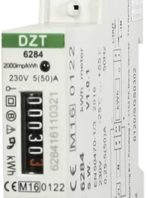 Elektroměr DZT 6284 0,25-50A CZ 1 fázový cejch - nedostupné Výhodná Nabídka