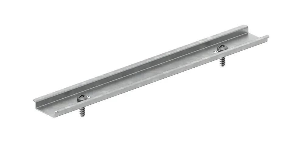 Vysoce Kvalitní SPELSBERG GEOS NS35-250 LIŠTA DIN VČ. ŠROUBŮ 35X250X7,5MM DĚLKA 250MM VÝŠKA 7,5MM 72003101