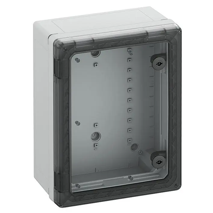 Rozvaděč skříňový Spelsberg GEOS-S 3040-18-to průhledná/šedá IP66/67/69 IK09 UV stabilní UI=1000V AC 1500V DC 300x400x180mm 71143401 Nízká Cena