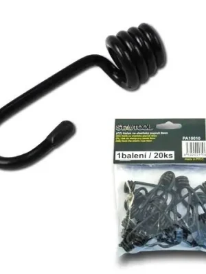 STAVTOOL HÁČEK NA ELASTISKÝ POPRUH 8MM (1BAL=20KS) PA10010 Rychlé Dodání