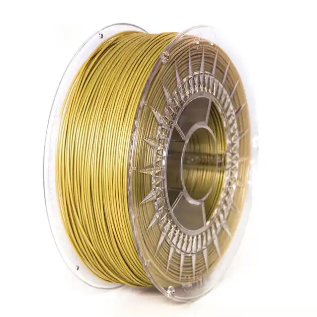 PLA filament 1,75 mm zlatý Devil Design 1 kg Speciální Cena