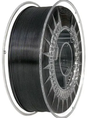 PET-G filament 1,75 mm černý Devil Design 1 kg Novinka