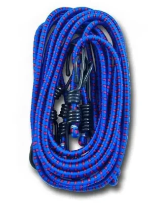 Finální Výprodej XTline SADA POPRUHŮ GUM. 1,2M, PR. 8MM, MODRÉ, 4KS, P10120