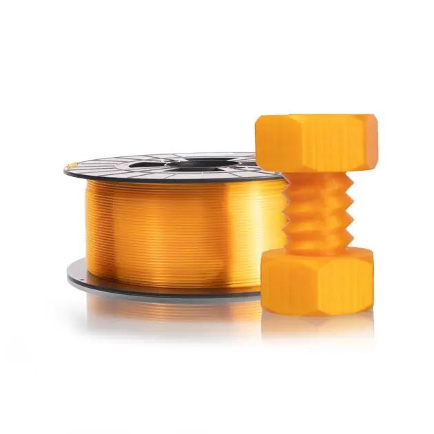 Akční Nabídka Filament-PM PET-G tisková struna žlutá transparentní 1,75 mm 1 kg Filament PM