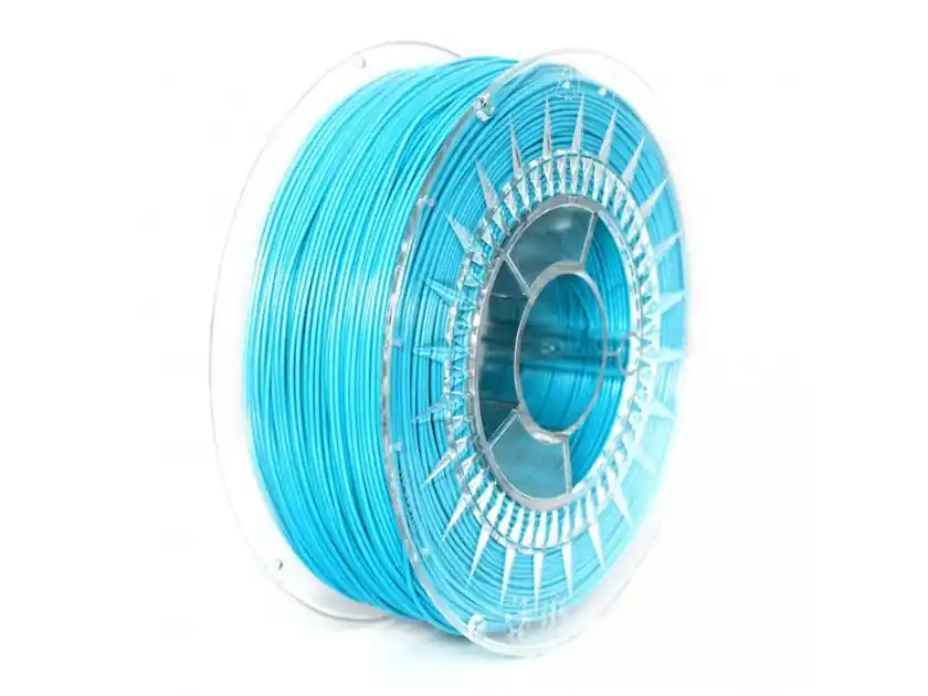 Levný PET-G filament 1,75 mm blankytně modrý Devil Design 1 kg