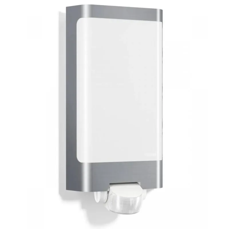 Bezpečná Platba STEINEL SVÍTIDLO LED L240 7,5W 3000K IP44 305X165X81MM NEREZ S PIR ČIDLEM